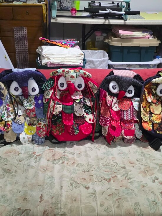 Gram\'s Sewing Room | Owl Day Pack main image 5
